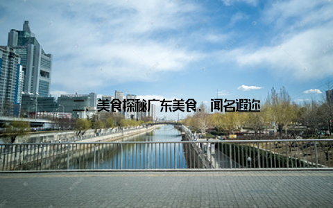 二、美食探秘广东美食, 闻名遐迩