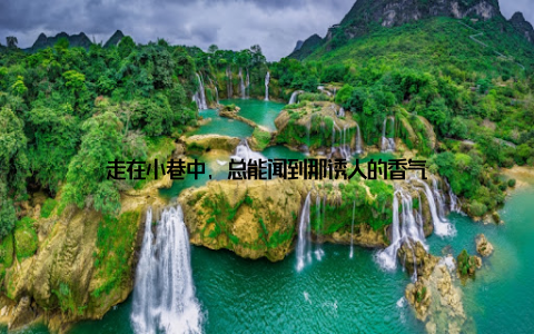 走在小巷中, 总能闻到那诱人的香气